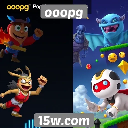 Comparativo dos jogos mais populares na plataforma ooopg